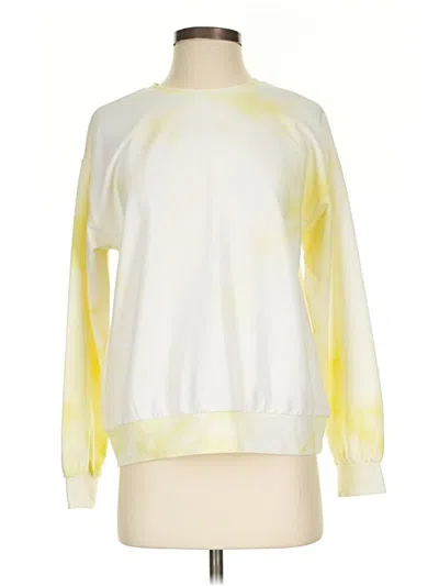 Pre-owned Melloday Long Sleeve T-shirt In Yellow