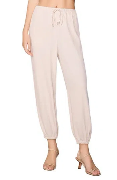 Melloday Luxe Crepe Balloon Pants In Pink