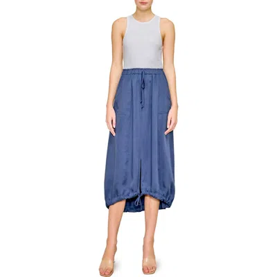 Melloday Mixed Media Maxi Dress