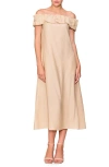 Melloday Off The Shoulder Shift Cocktail Dress In Multi