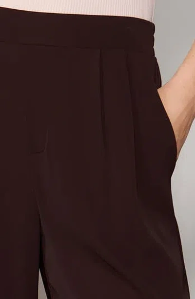 Melloday Pleated Wide Leg Crepe Pants In Multi