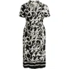 Melloday Printed Shirtdress In Multi