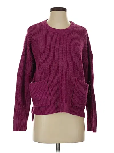 Pre-owned Melloday Pullover Sweater In Burgundy