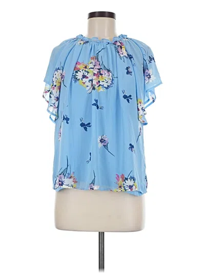 Pre-owned Melloday Short Sleeve T-shirt In Blue