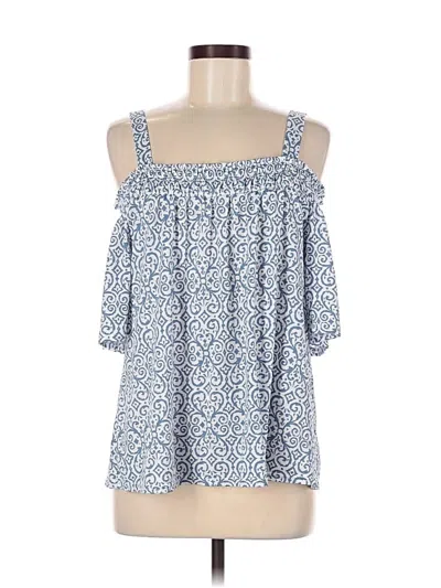 Pre-owned Melloday Sleeveless Blouse In Blue