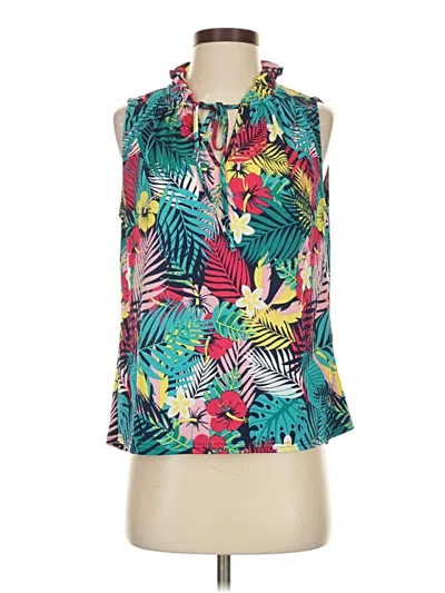 Pre-owned Melloday Sleeveless Blouse In Green