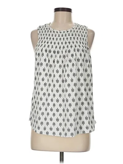 Pre-owned Melloday Sleeveless Blouse In Silver