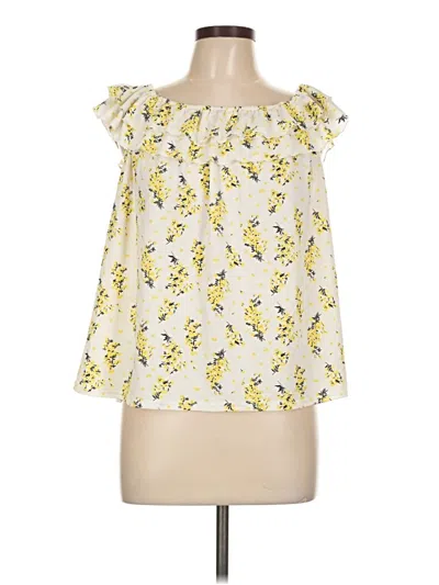 Pre-owned Melloday Sleeveless Blouse In Yellow