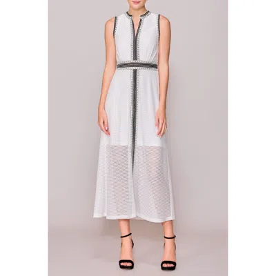 Melloday Sleeveless Lace Dress