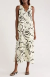 Melloday Sleeveless Shift Dress In Multi