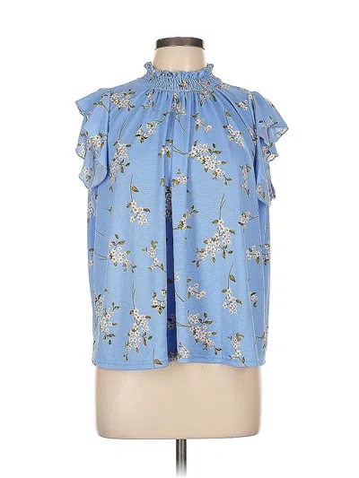 Pre-owned Melloday Sleeveless T-shirt In Blue