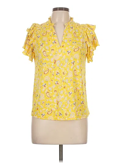 Pre-owned Melloday Sleeveless T-shirt In Yellow