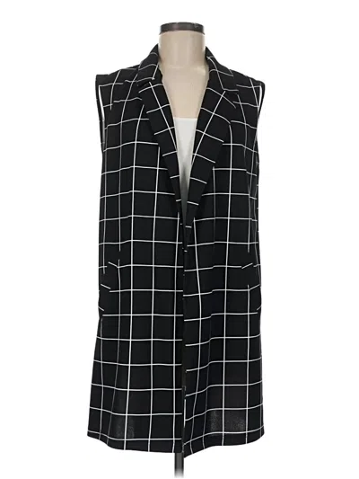 Pre-owned Melloday Sweater Vest In Black