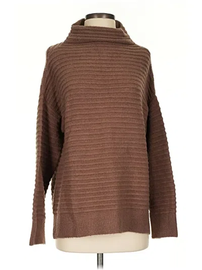 Pre-owned Melloday Turtleneck Sweater In Brown
