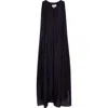 Melloday V-neck Sleeveless Dress In Blue