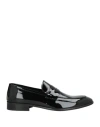 Melluso Man Loafers Black Size 8 Leather In Black