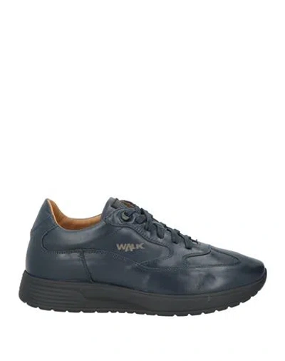 Melluso Walk Man Sneakers Midnight Blue Size 7 Leather