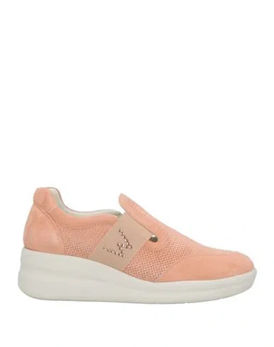 Melluso Walk Woman Sneakers Pink Size 11 Leather