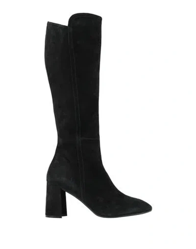 Melluso Woman Boot Black Size 10 Leather