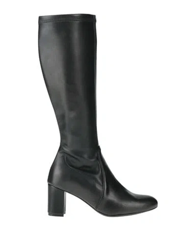 Melluso Woman Boot Black Size 7 Leather
