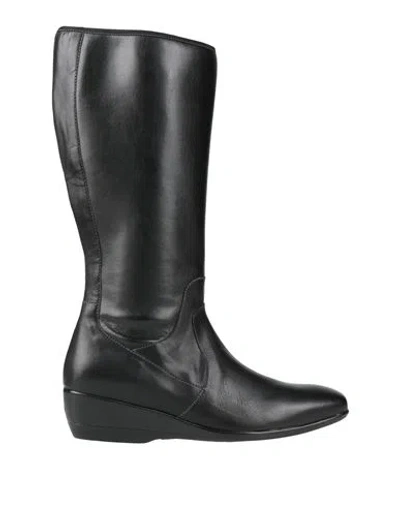 Melluso Woman Boot Black Size 8 Leather