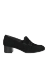 Melluso Woman Loafers Black Size 11 Leather