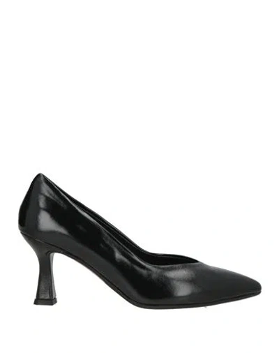 Melluso Woman Pumps Black Size 6 Leather