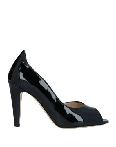 Melluso Woman Pumps Black Size 7 Soft Leather