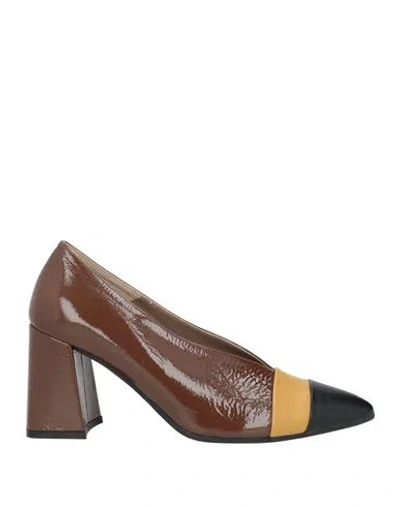 Melluso Woman Pumps Black Size 7 Leather