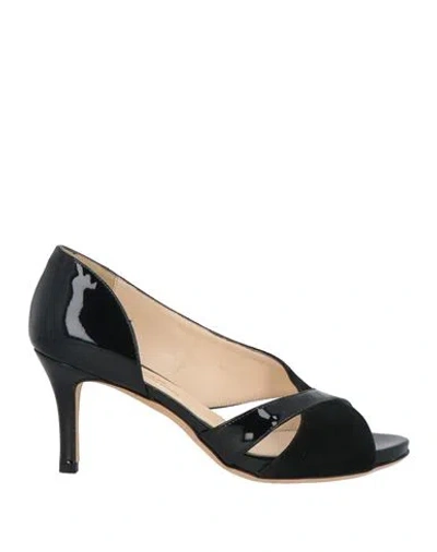 Melluso Woman Pumps Black Size 7.5 Leather
