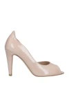 Melluso Woman Pumps Blush Size 10 Soft Leather In Pink
