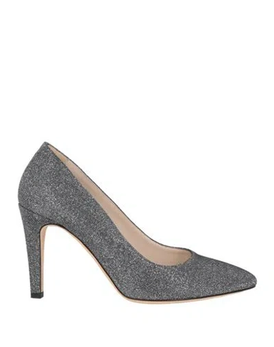 Melluso Woman Pumps Silver Size 7 Textile Fibers