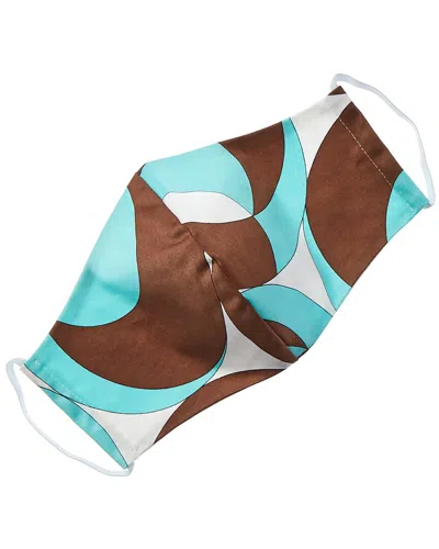 Melly M Casey Cloth Face Mask In Blue