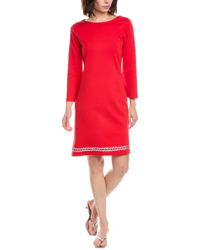 Melly M Cayman Shift Dress In Red