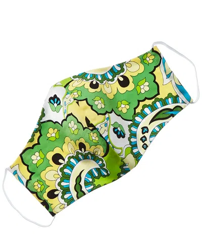 Melly M Chloe Cloth Face Mask In Green
