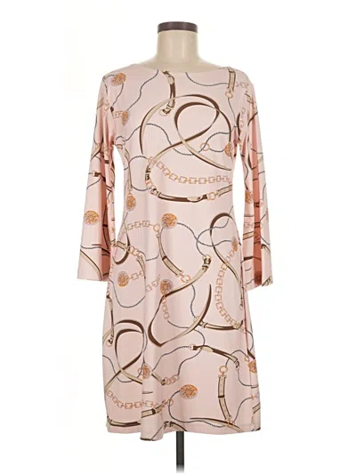Pre-owned Melly M Cocktail Dress In Tan