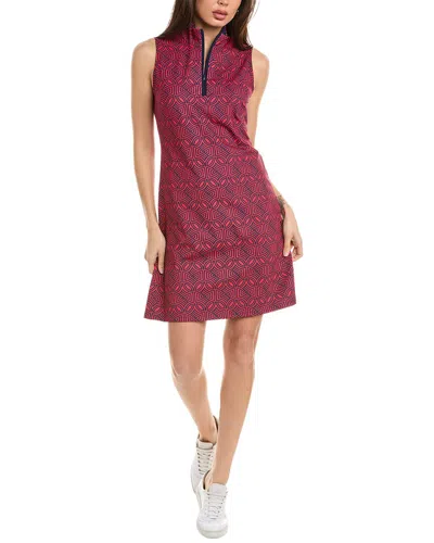 Melly M Delray Shift Dress In Red