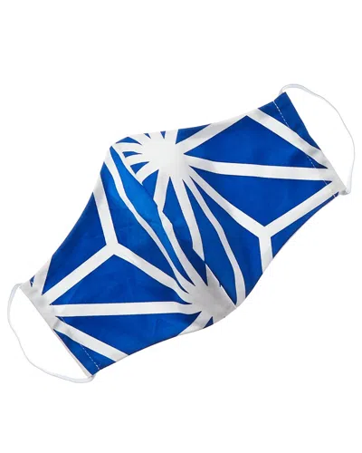 Melly M Jules Cloth Face Mask In Blue