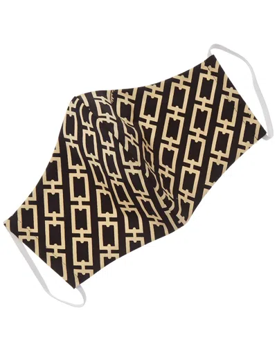 Melly M Lila Cloth Face Mask In Black