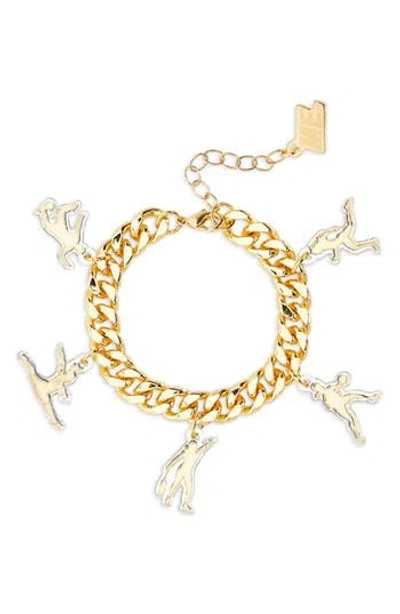 Melody Ehsani Champions Charm Bracelet In Gold