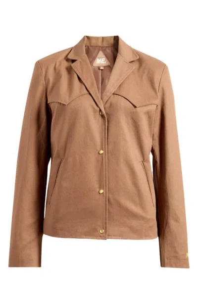 Melody Ehsani Country Western Jacket In Brown