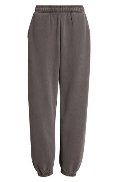 Melody Ehsani Gender Inclusive Heavy Fleece Sweatpants In Black Raspberry Ice Cream