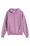 Melody Ehsani Me. Rose Cotton Hoodie In Black Raspberry Ice Cream