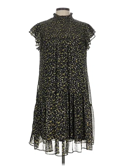 Pre-owned Melonie T Casual Dress In Black