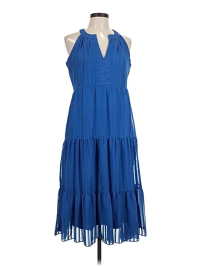 Pre-owned Melonie T Casual Dress In Blue