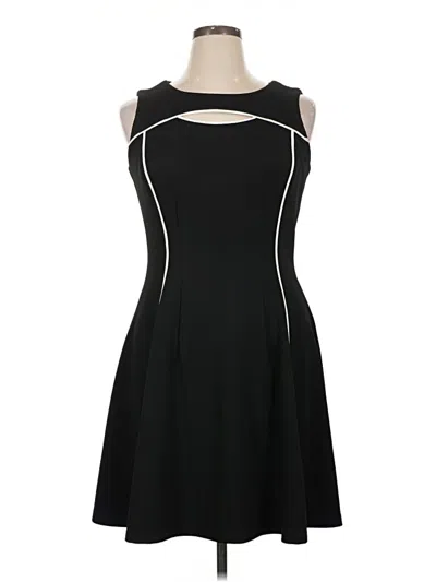 Pre-owned Melonie T Cocktail Dress In Black