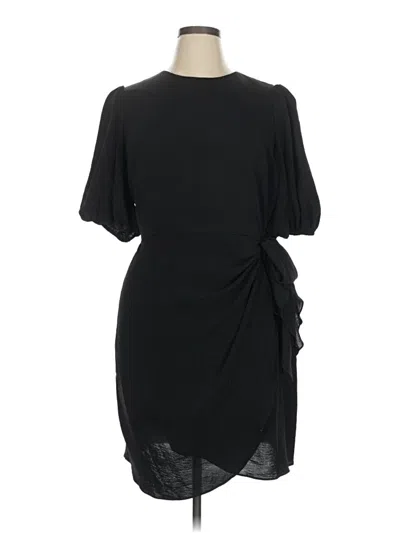 Pre-owned Melonie T Cocktail Dress In Black