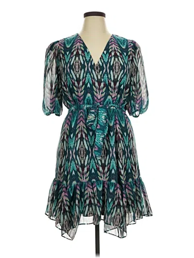 Pre-owned Melonie T Cocktail Dress In Blue