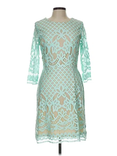 Pre-owned Melonie T Cocktail Dress In Blue
