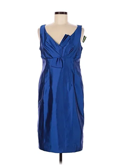 Pre-owned Melonie T Cocktail Dress In Blue